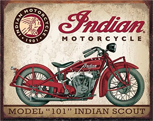 Desperate Enterprises Indian Motorcyle Tin Signs