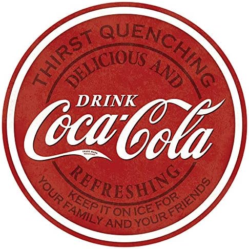 Desperate Enterprises Coca Cola Tin SignsÉ