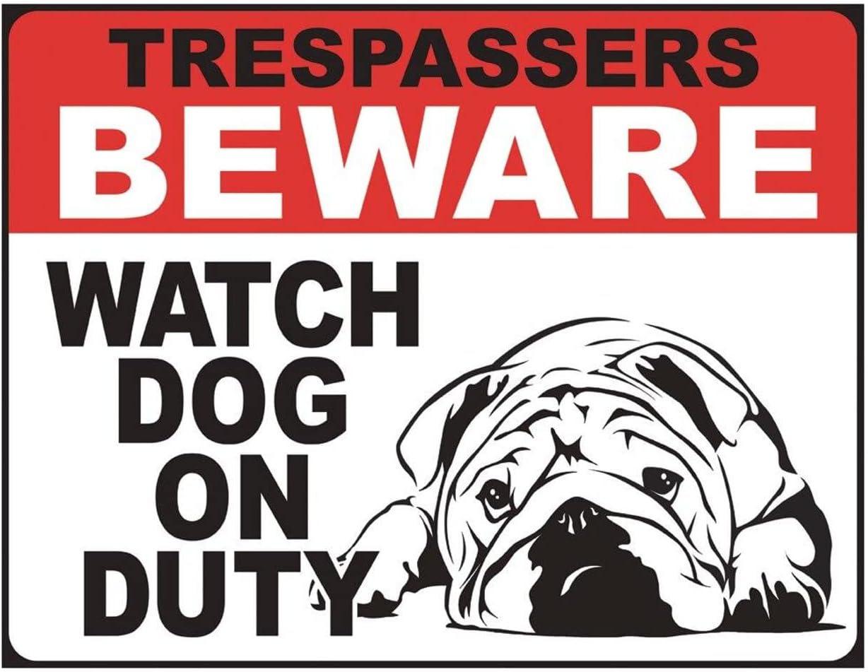 Desperate Enterprises Dog Tin SignsÉ
