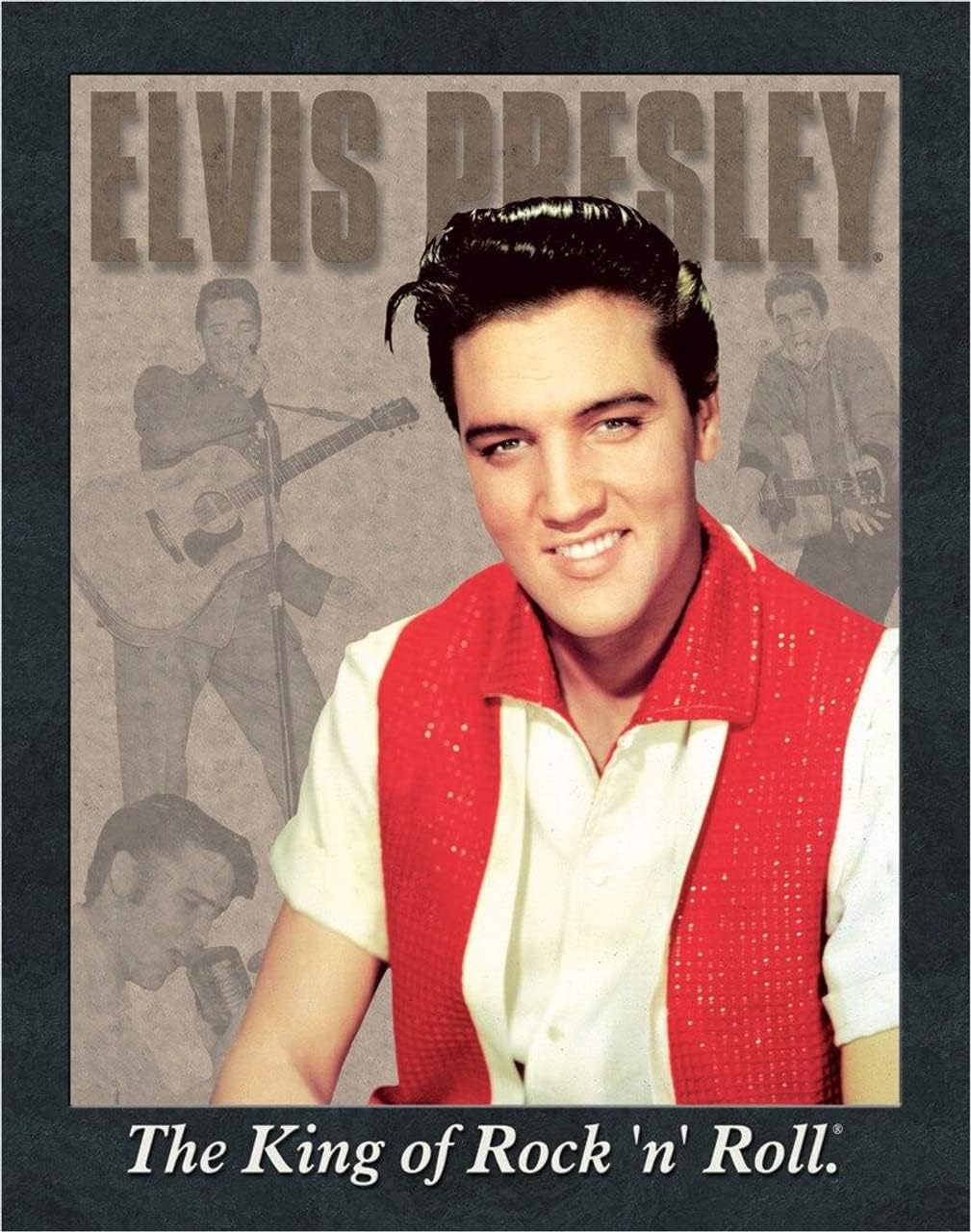 Desperate Enterprises Elvis Presley Tin SignsÉ