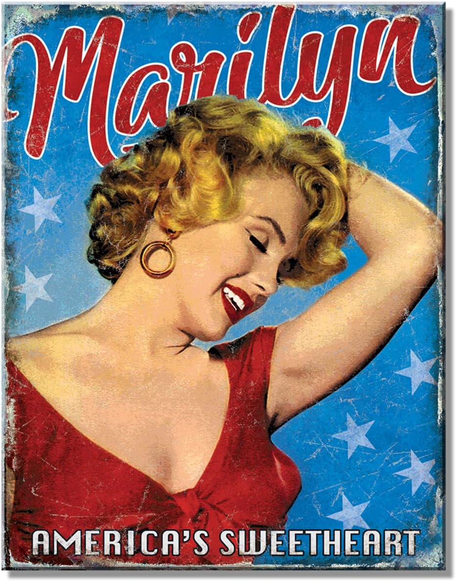 Desperate Enterprises Marilyn Monroe Tin Signs