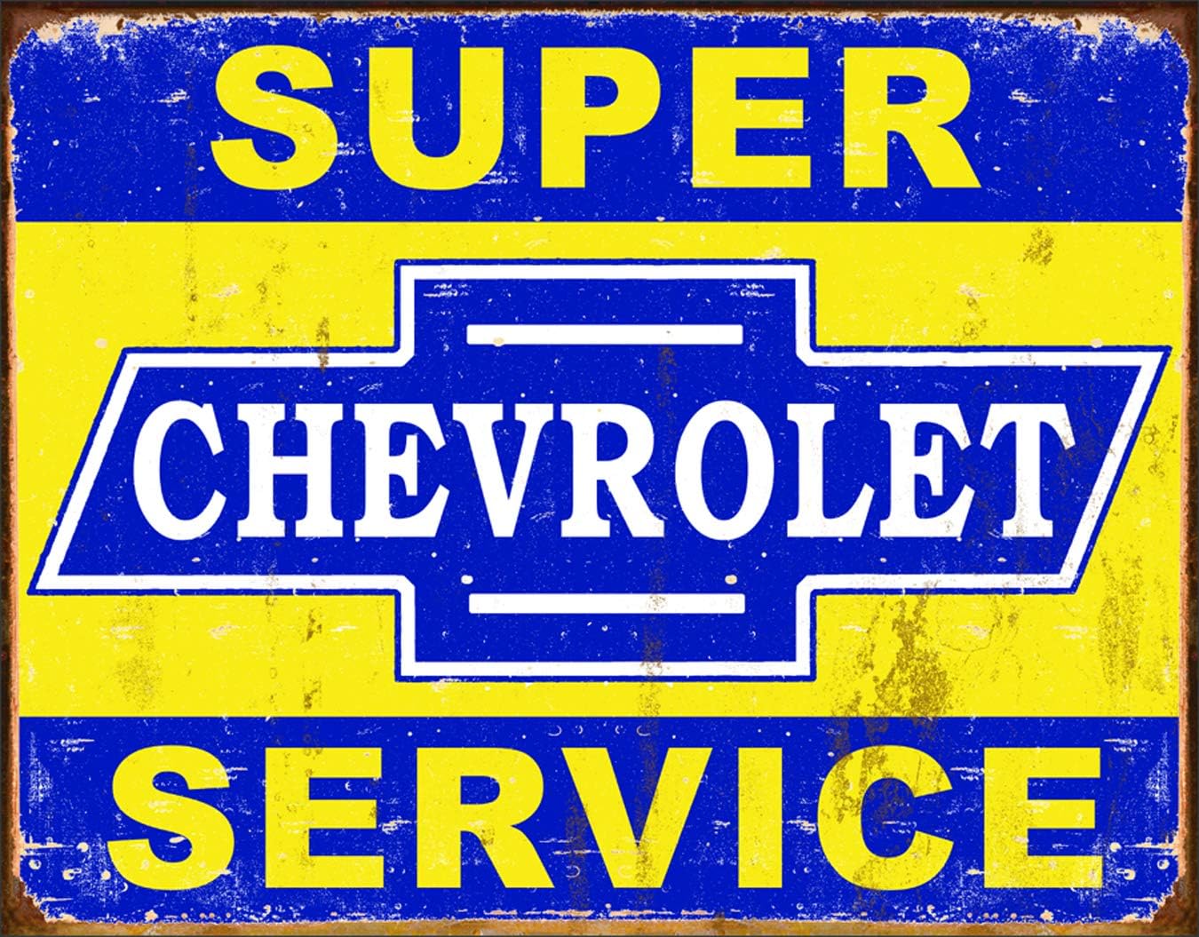 Desperate Enterprises Chevrolet Tin SignsÉ